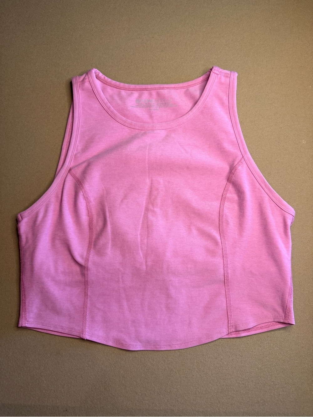 Beyond Yoga Spacedye Motivate Cropped Tank - Pink Bloom - Size XL RARE find!